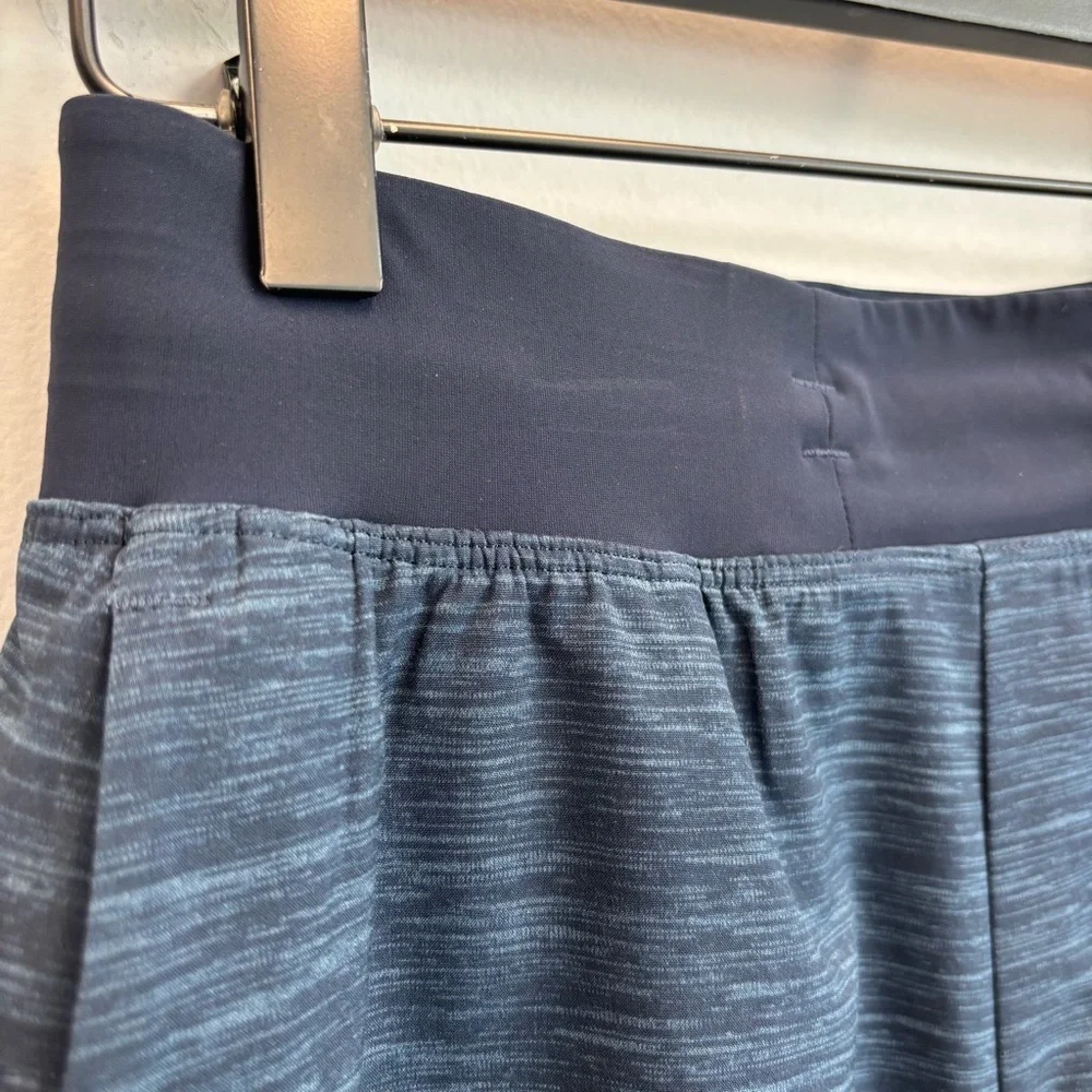Lululemon‎ T.H.E. Shorts Mens Small Gym Active Linerless Blue Heather Athleisure